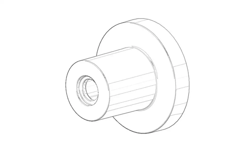 DORNBRACHT Halter universal ERSATZTEILE 081789505 60 x 100 x 60 mm Weiß matt, 081789505-10 Galeriebild 1